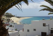 La mia vacanza sulle spiagge Fuerteventura